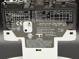 Автоматический выключатель защиты двигателя 0,63А, 3 полюса, откл.способность 50кА, диапазон уставки 0,4...0,63А
