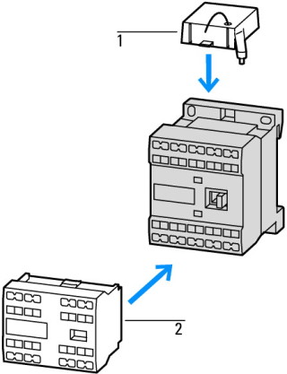 Миниконтактор 9А, управляющее напряжение 24В (АC), 1НO доп. контакт, категория применения AC-3, АС4