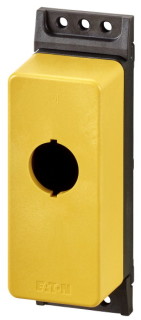 Корпус для поверхостного монтажа, желтый, 1 элемент, M22, yellow, IP67/IP69K