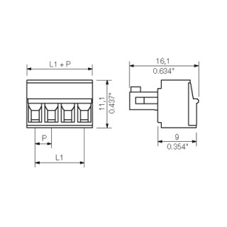 BCZ 3.81/04/180 SN OR BX PRT Соединитель электрич