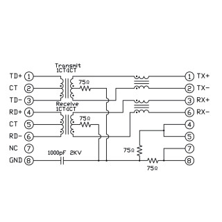 RJ45M R1D 3.3N4Y/G TY SO