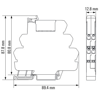 TRP 12VDC 1CO 16A