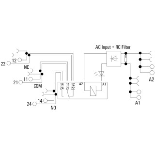 TRP 230VAC RC 2CO