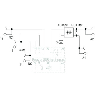 TRP 230VAC RC 1CO EMPTY