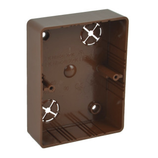 Коробка распределительная LK 80X28 2ZK (I2) 105х81х28 мм дуб