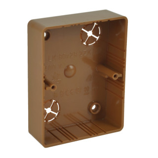 Коробка распределительная LK 80X28 2ZK (SD) 105х81х28 мм сосна