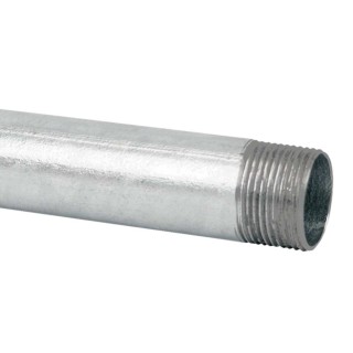 Труба стальная без покрытия с резьбой  6016 N (XX)