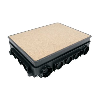 Напольная коробка под монолит KUP 80 (FB) бетонный слой 80-95мм