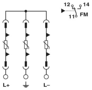 VAL-MS-T1/T2 1000DC-PV/2+V-FM/