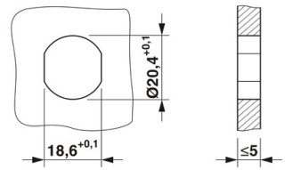 SACC-E-M12FSD-4PL-M20 PN