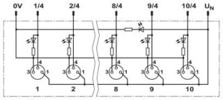 SACB- 6/3-L- 5,0PUR-M8 HD