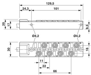 SACB- 8/3-L- 5,0PUR-M8 HD