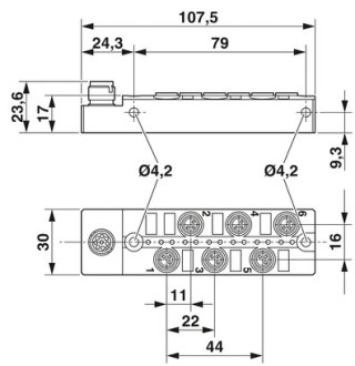 SACB- 6/3-L-M12-M8 HD