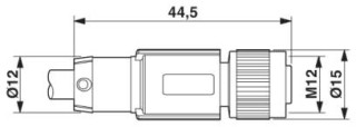 SAC-5P-M12MS/5,0-920/M12FSSHNC