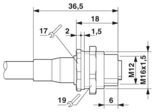 SACCBP-FS-8CON-M16/3,0-PUR SCO