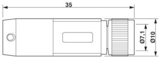 SAC-8P-40,0-PUR/M 8FS SH