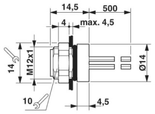 SACC-DSI-M8FS-4CON-M12/1,5