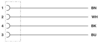 SAC-4P-15,0-PVC/M12FS