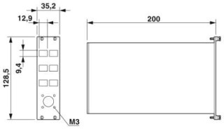 FOC-MODUL:3U-OS12-LCD6-OM1 M:A