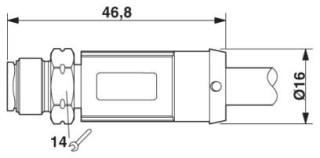 SAC-5P-M12MS/12-92X/M12FSSHOD