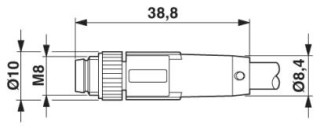 SAC-4P-M 8MR/ 5,5-950/M 8FRHDM