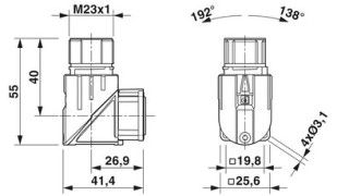 M23-17P1N8AA500S