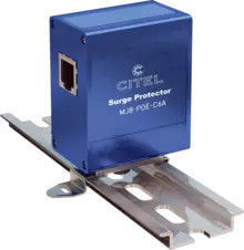 УЗИП с разъёмом RJ45 для POE-A/ Сеть 	
10Gigabit Ethernet POE+++ /UN 48Vdc UC 60Vdc 