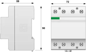 Координационный дроссель - Макс. линейный ток
2 x 16 A Индуктивность 2 x 15 µH
