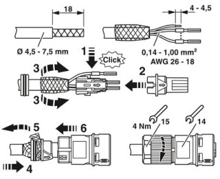 SACC-P12FS-5CT-CM SH