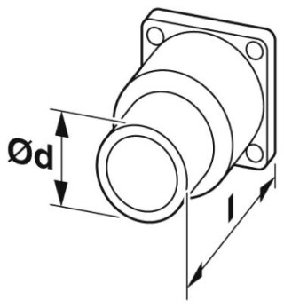 SACC-E-MS-4CON-M16/0,5 PP