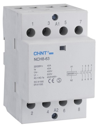 Контактор модульный NCH8-20/20 20A 2НО AC220/230В 50Гц (R)