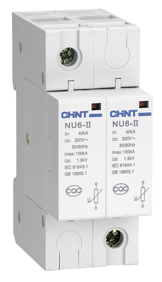 Ограничитель имп. перенапр. NU6-Ⅱ 1Р In=15kA Uc=460B Im=40kA (R)