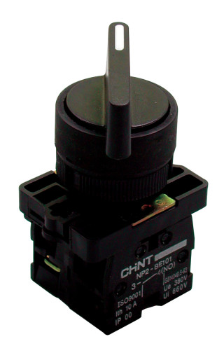 Кнопка управления "Грибок" Φ40мм（2）с самовозвратом NP2-EC42 без подсветки красная 1НЗ IP40