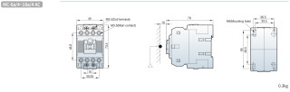 MC-6a AC48V 50/60Hz 4P (Metasol) EXP (MC6A-40-00-E7-S-E)