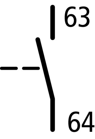 Пусковая комбинация звезда-треугольник 12А, 24В DC