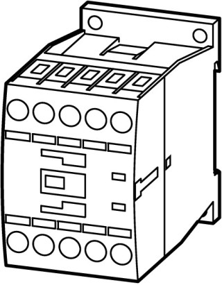 Контактор 7 А,  управляющее напряжение 220В (АС), 1 НО доп. контакт, категория применения AC-3, AC-4