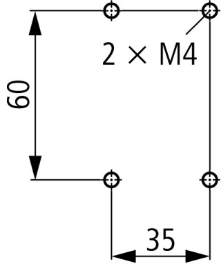Контактор 20 А,  управляющее напряжение 24В (АС), 4 полюса, категория применения AC-3, AC-4