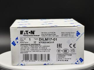 Контактор 18 А, управляющее напряжение 230В (АС), 1 НЗ доп. контакт, категория применения AC-3, AC-4