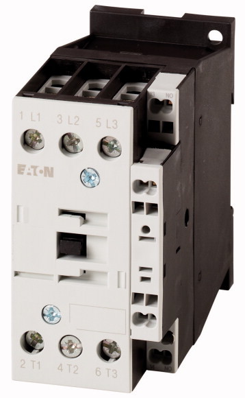 DILMC25-10(230V50/60HZ) Контактор 25 А,  управляющее напряжение 230В (AС), 1 НО доп. контакт, категория применения AC-3, AC-4