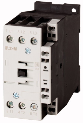 Контактор 25 А,  управляющее напряжение произвольное 60Гц (AС), 1 НЗ доп. контакт, категория применения AC-3, AC-4