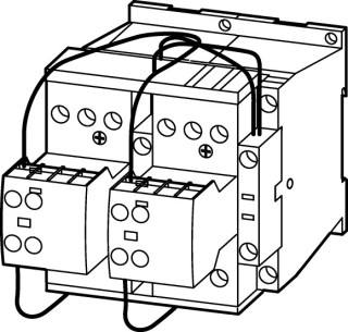Реверсивная комбинация 17А, управляющее напряжение 110В (AC)