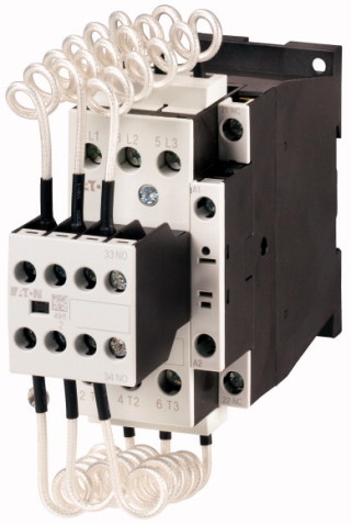 Контактор для коммутации конденсаторов12А, управляющее напряжение произвольное, 50 Гц (AC)
