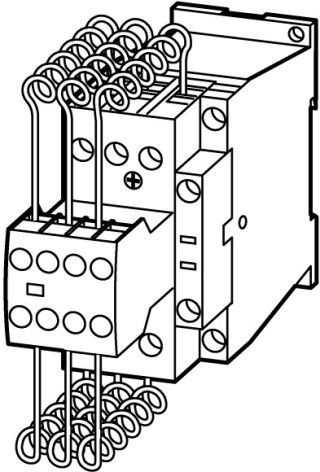 Контактор для коммутации конденсаторов12А, управляющее напряжение произвольное, 60 Гц (AC)