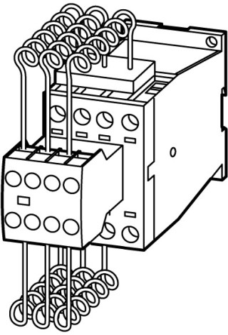 Контактор для коммутации конденсаторов20А, управляющее напряжение 42В (AC)