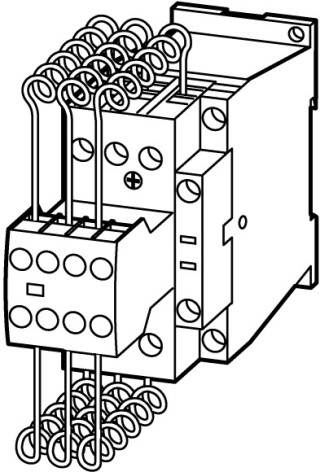 Контактор для коммутации конденсаторов20А, управляющее напряжение 415В (AC)