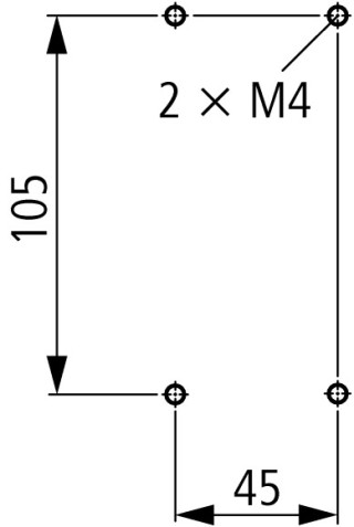 Контактор 80 А,  управляющее напряжение 240В (АС), 4 полюса, категория применения AC-3, AC-4
