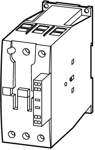 Контактор 40 А,  управляющее напряжение 24-27В (DС),  категория применения AC-3, AC-4