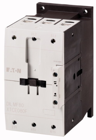 Контактор с электронной катушкой 80А,  управляющее напряжение 100-120В,   категория применения AC-3, AC-4