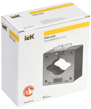 Трансформатор тока ТТИ-100 1000/5А 15ВА 0,5 IEK
