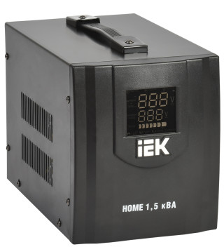 Стабилизатор напряжения переносной HOME 1,5кВА (СНР1-0-1,5) IEK